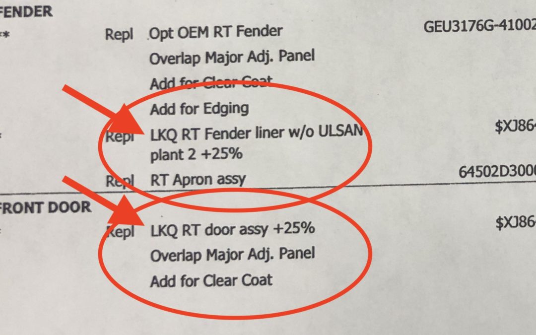 How to Read a Body Shop Estimate