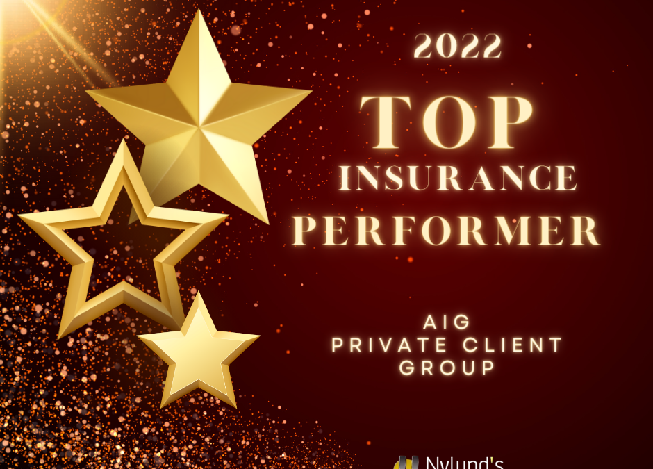 Top Performer Awarded to AIG Private Client Group